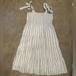 SOLD J. Crew Strip Petite Dress